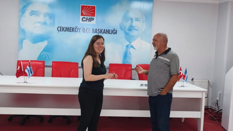 CHP'li kadın başkana basın desteği
