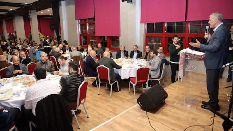 Kadem Ekşi Gümüşhanelilerle iftarda buluştu