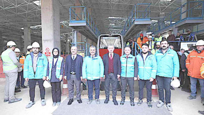Gebze metrosunda geri sayım