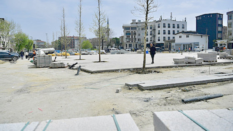 Topkapı Kaleiçi Meydanı’na yeni çehre 
