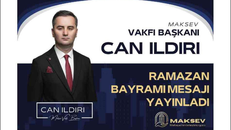 Can Ildırı'dan bayram mesajı