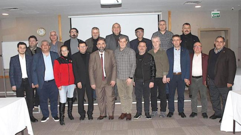 Tuzlalı muhtarlar gazetecilerle dertleşti