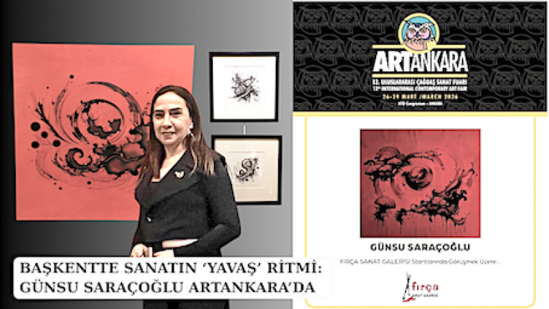 Günsu Saraçoğlu ArtAnkara’da: “Hayatı Yavaşlat” Çağrısı