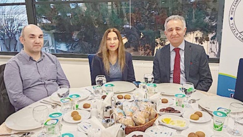 Tuzla Halk Eğitimi Merkezi öğretmenleri iftarda buluştu