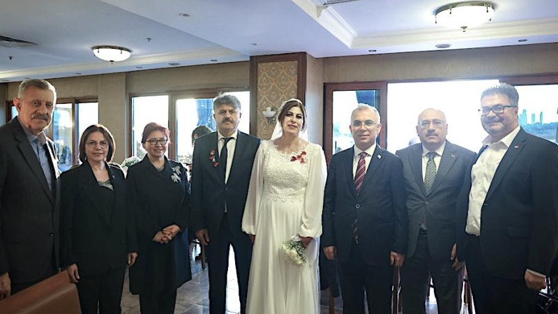 Bekir Şen ve Nurgül Hamarat  mutluluğa adım attı