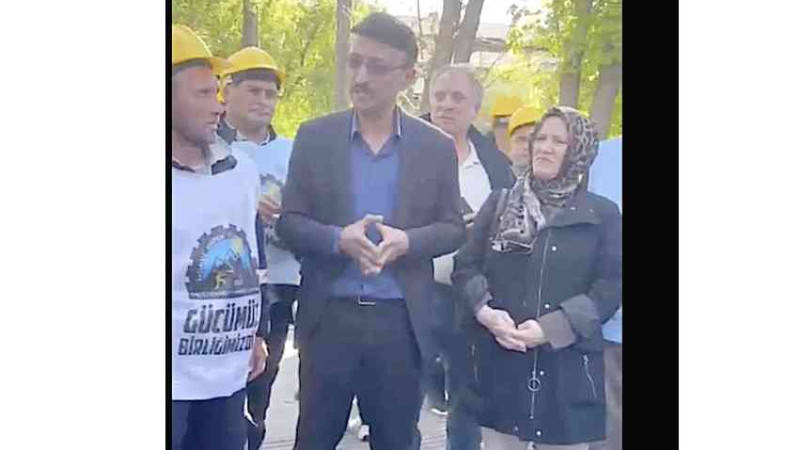 Madencilerin yanındayız”